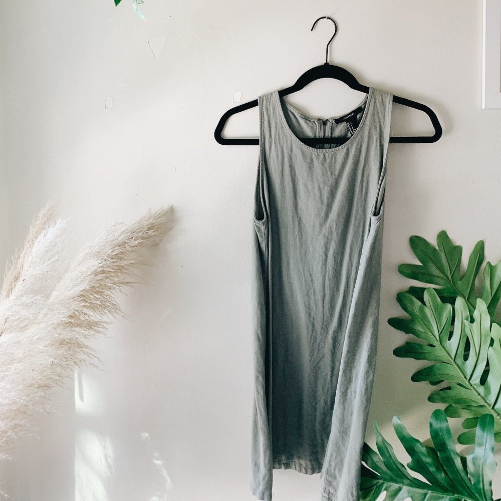 Olive Green Dress